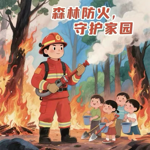 滚岗完小森林防火致家长的一封信