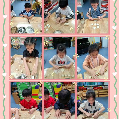 大二班班本课程《中华美食之小麦》5月开展情况