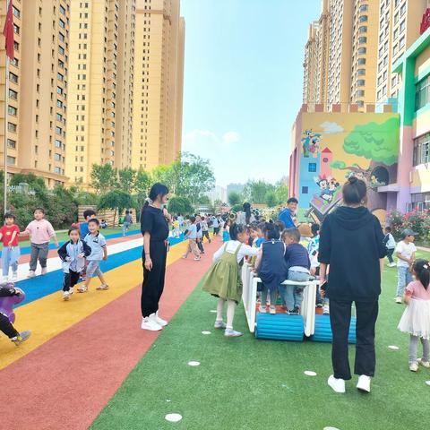 21级高职学前6班临夏市第十幼儿园见习第四天