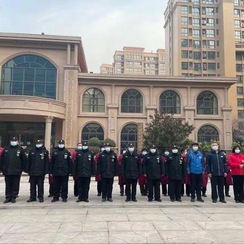 商丘金管家物业夏邑力达水岸华庭项目2023年1月份工作简报