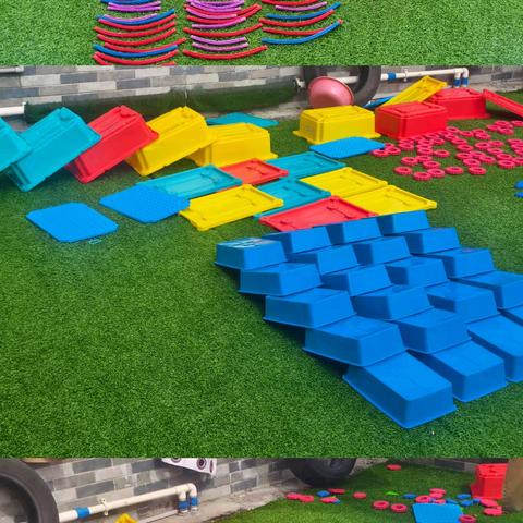 新天宝幼儿园学期末卫生大扫除