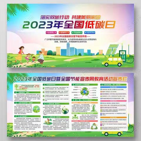 2023年全国节能宣传周｜节能降碳  你我同行