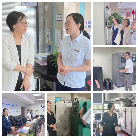 江西省分行党委委员、分管副行长鲍江燕同志带队开展节前安全检查