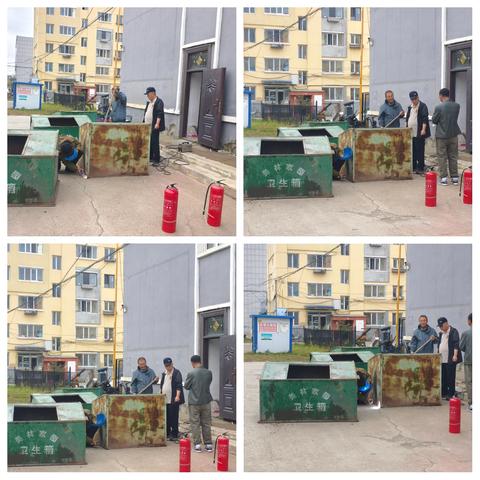 焊花飞溅处，旧箱焕新生——修旧利废，践行绿色物业新实践