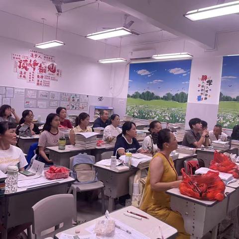 凝心聚力抓备考 精准施策战中考——定安县仙沟思源实验学校二模成绩分析会