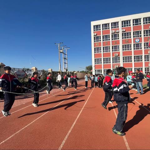 南皮第三实验小学秋季运动会系列比赛活动（三）——跳绳比赛