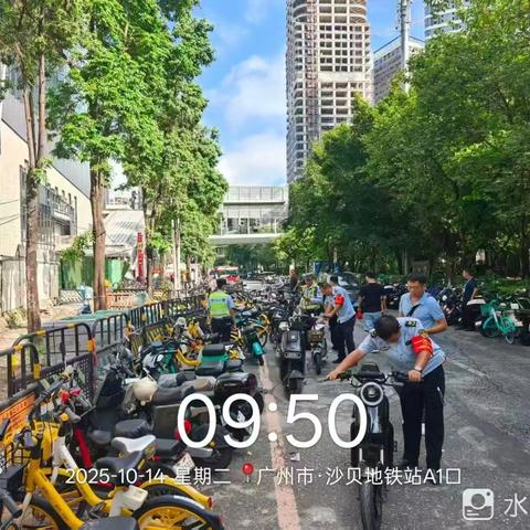 金沙街综合行政执法队10月14日工作简报