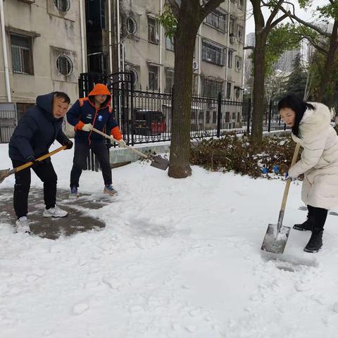 党建｜迎接元宵，洪湖市实验小学志愿红雪地里的“热辣滚烫”！