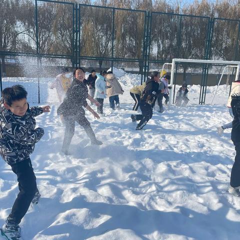 “我运动，我快乐”——黄鱼圈小学校园冰雪艺术节