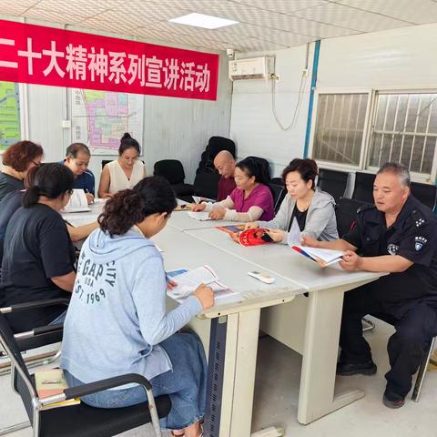 【社会主义核心价值观“三个融入”在市中】四里村街道小梁庄社区开展“讲好红色故事传承红色精神”宣讲活动