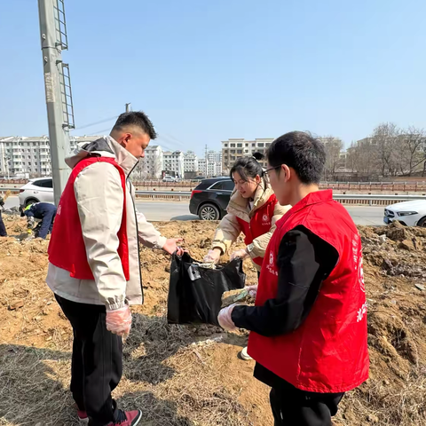 【大青街道锦绣天地社区】“清洁社区 共享美好”党员志愿服务活动