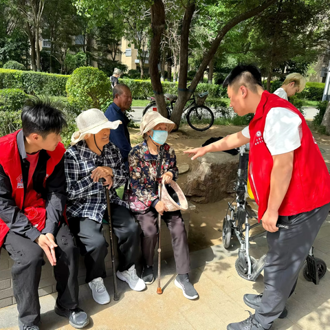【大青街道锦绣天地社区】 ‍ “烟火气•悦生活•邻里情”便民市集活动
