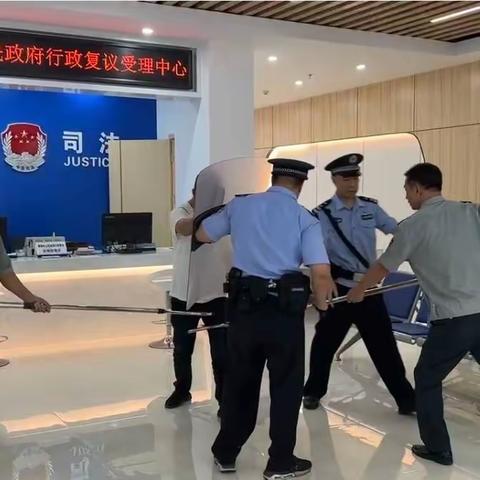 提高安保应急处突能力    筑牢司法行政保卫防线——惠州市司法局开展安保应急处突演练