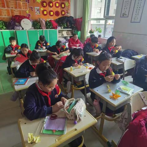 艺手生花，纸韵童心——平城区第二十三小学校五洲分校艺手生花社团学期总结