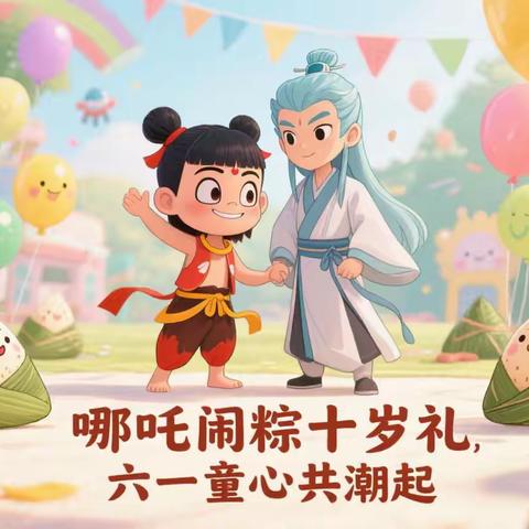 哪吒闹粽十岁礼，六一童心共潮起    ✿四年级26班的奇妙庆典✿