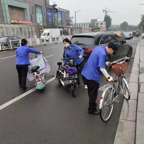 开展集中整治     规范停车秩序