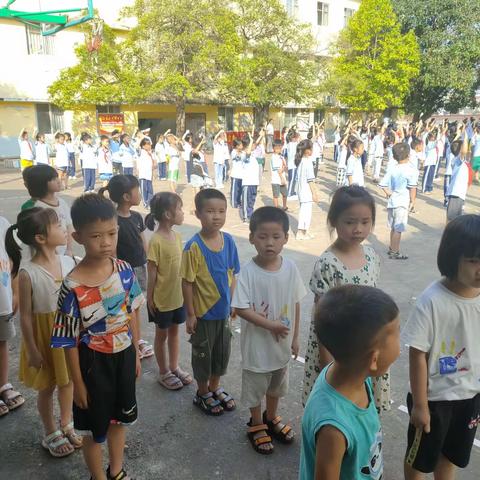 横州市莲塘镇六坡村委小学附属幼儿园“点滴成长，平稳过渡，幼小衔接之桥”主题活动