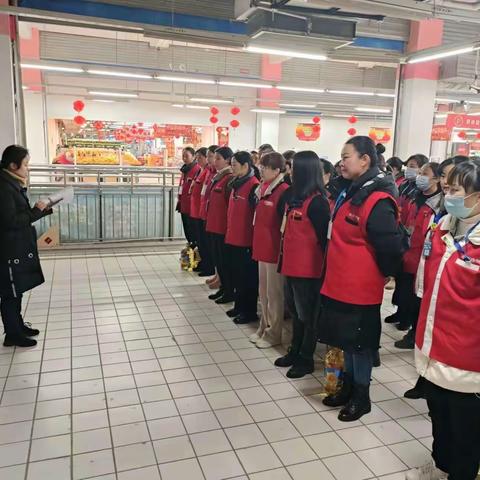 沙洋店"新年囤货节 好礼任您赢″活动宣传