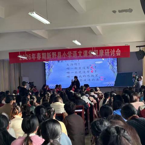 新野县小学语文教学春研绽芳华 携手共成长 ——新野县小学语文教学观摩活动圆满成功
