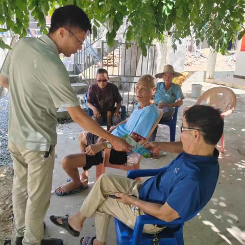 【禁毒专项宣传工作】儋州市海头镇开展禁毒宣传进农村宣传活动