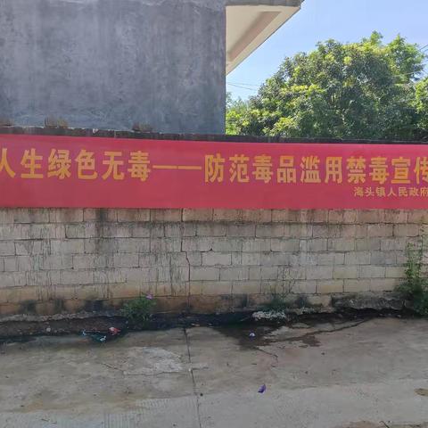 【禁毒专项宣传工作】儋州市海头镇开展禁毒宣传进农村活动