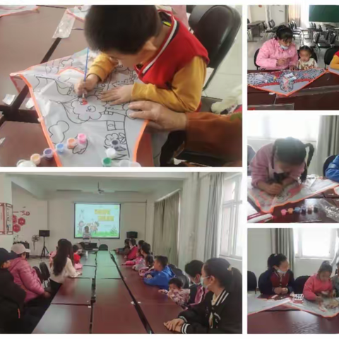 一四三团桃源水乡社区开展“彩绘风筝”主题活动