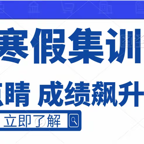 2024届高三寒假集训营--四天集训专题！