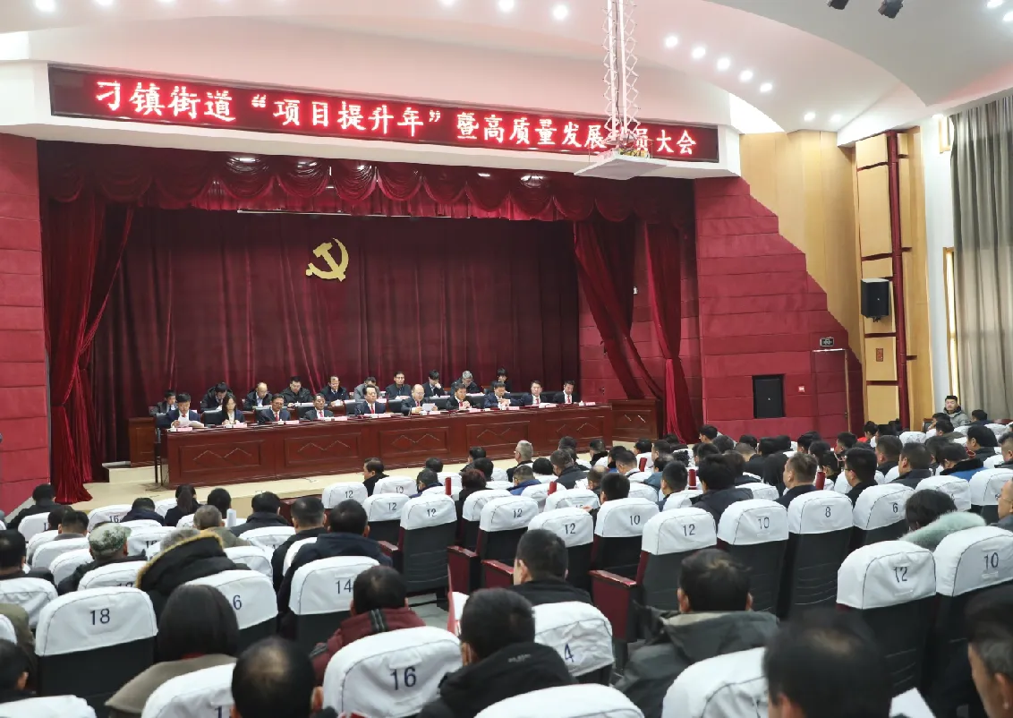 简篇-聚力实体经济振兴,共绘现代化章丘北部新城建设新蓝图——刁镇街道召开“项目提升年”暨高质量发展动员大会