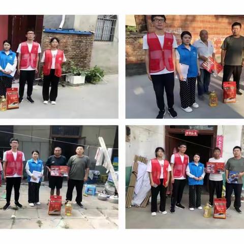 项城市花园街道社工站开展“入户走访送关怀 情暖退役军人心”建军节主题活动