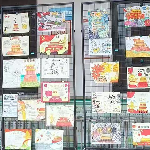 笔墨迎国庆，青春绘华章——河南大学潭头附属中学初中部书画展献礼祖国