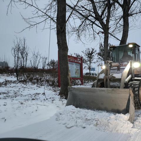 鹤壁经济技术开发区：扫雪除冰排隐患，暖心行动保安全