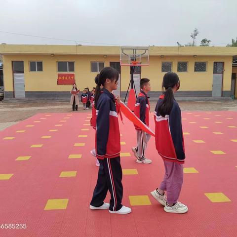 学习二十大，争做好队员——义旺学校少先队员入队仪式