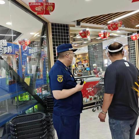 滦州大队深入辖区人员密集场所开展消防安全检查