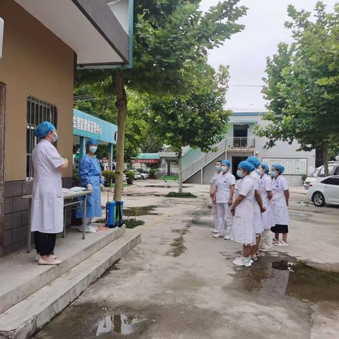 临潼区雨金中心卫生院开展医疗废物泄露应急演练