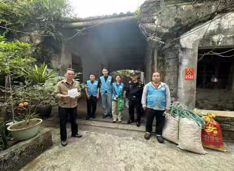 龙华区中山街道开展非法种植制毒原植物踏查铲除行动