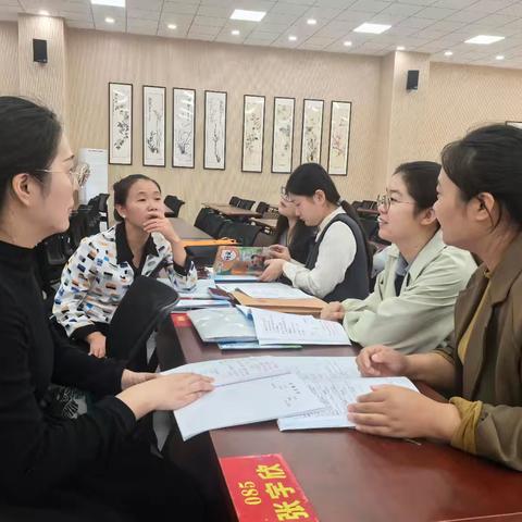 亳州市第四小学语文组集体备课教研活动