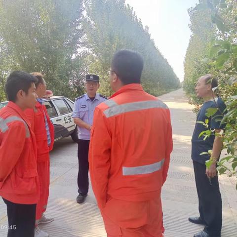 【黄河安澜·生态警务】东关派出所积极开展辖区石油管线巡查工作