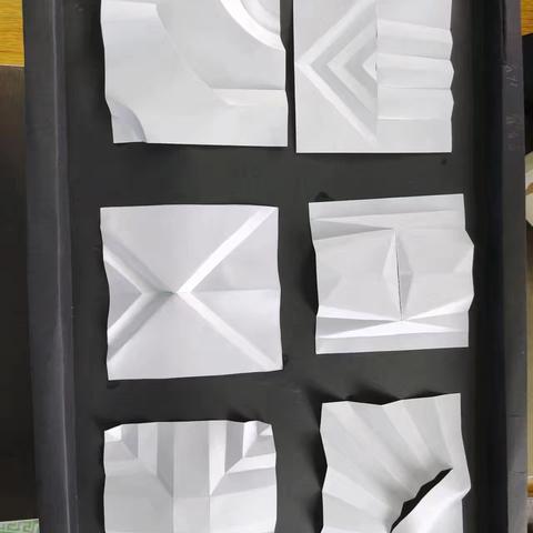马恺19号1到6周立体构成作业