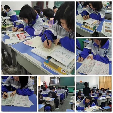 关爱学生，幸福成长——肥乡区元固中学七年级举行规范字抽测活动