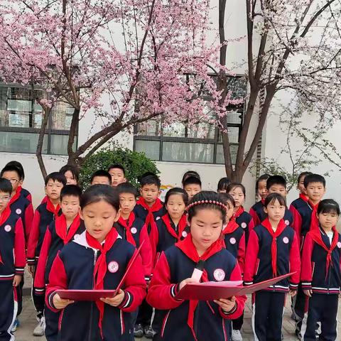 【凤凰·全环境立德树人】爱护花草，从我做起——临沂凤凰实验学校二（11）中队树下讲堂活动