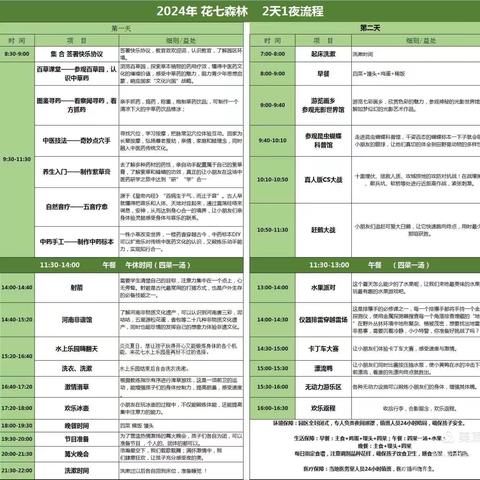 【梦想之家花七森林夏令营】两天一夜 来一场沉浸式趣味文化之旅！