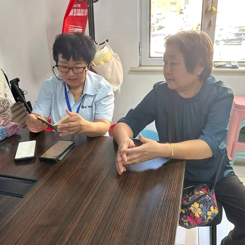 北徐、北徐花园社区开展残疾人基本状况调查工作