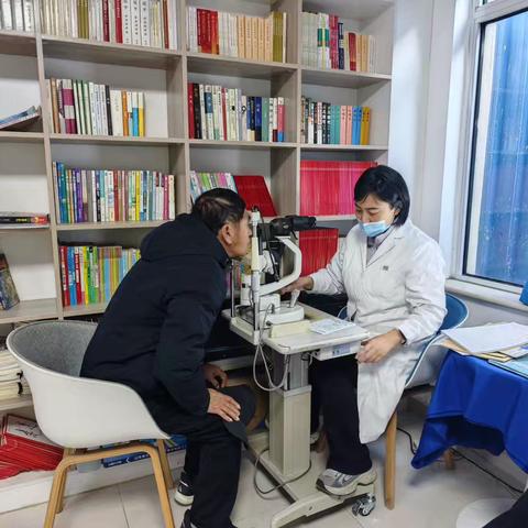 北徐、北徐花园社区开展免费白内障筛查活动
