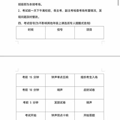 柴胡店镇中心小学开展六年级学业水平监测活动