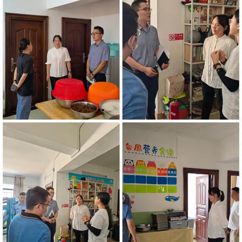 王诗茹镇长到城西小学检查校外托管机构运营情况