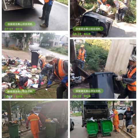 以洁净献礼，护航佳节安康——佳俊道洁青山项目端午期间工作纪实