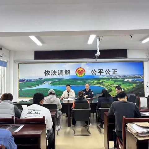 龙华区龙泉司法所组织社矫对象集中学习教育活动