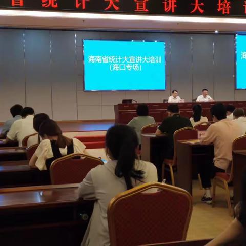 2023年海南省统计大宣讲大培训海口专场