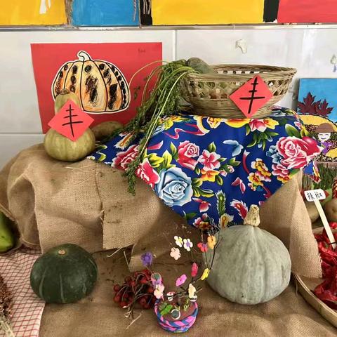 一起来“晒”个秋，农安县第三幼儿园中三班主题活动