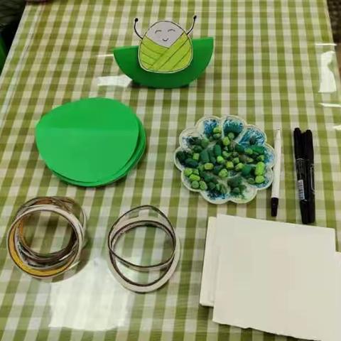 中班端午节《不倒翁——粽子》手工制作